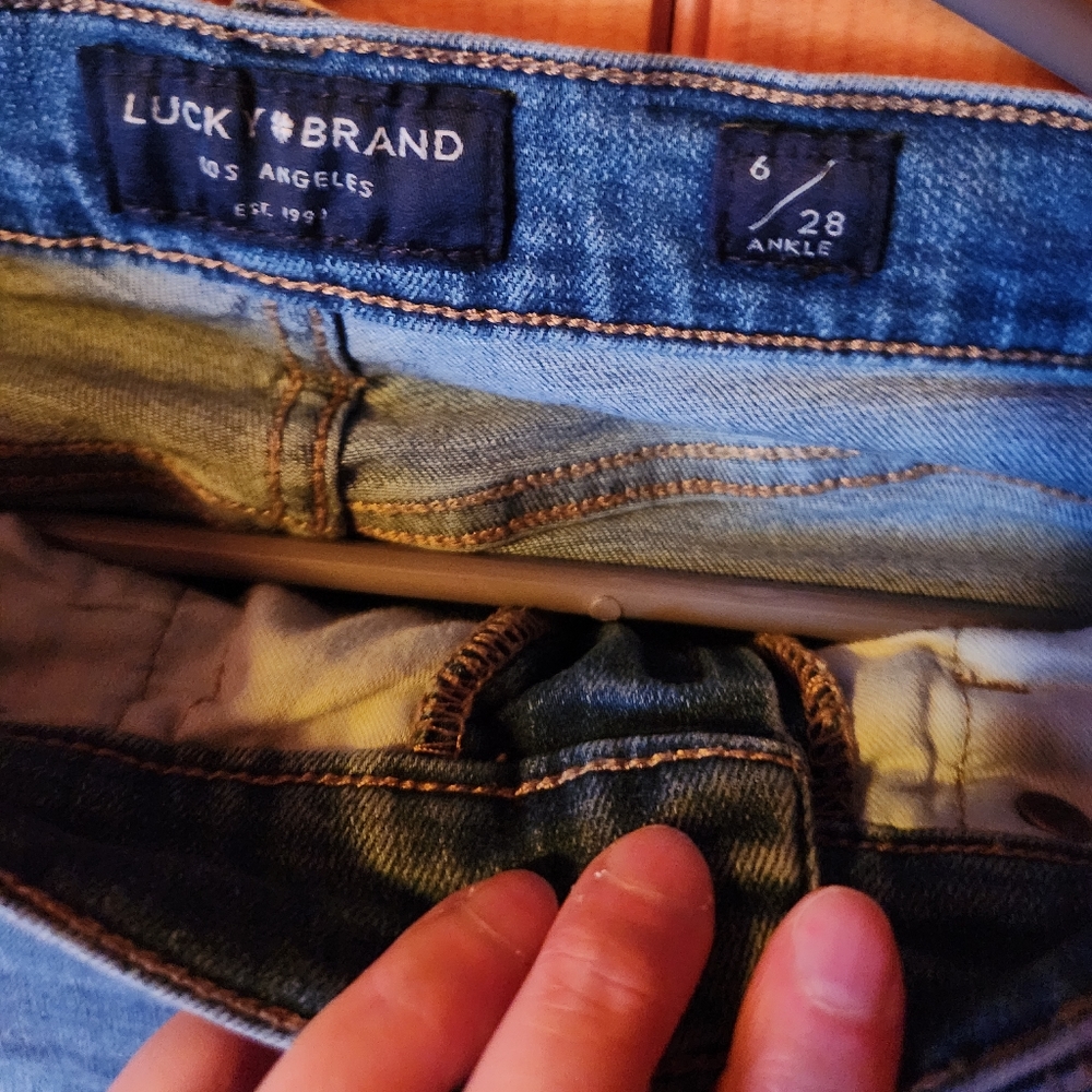 Lucky brand Bridggette high rise skinny jeans